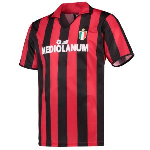 AC Milan 1988 Home Shirt | Official Team Merchandise – March 2026 Spring Sale AC Milan 1988 Home Shirt