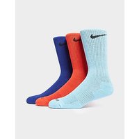 Nike Everyday Plus Cushioned Crew Socks (3-Pack) - Blue