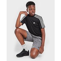 adidas 3-Stripes T-Shirt/Shorts Set Junior - Black - Kids
