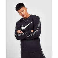 Nike Tape Crew Sweatshirt - Black - Mens